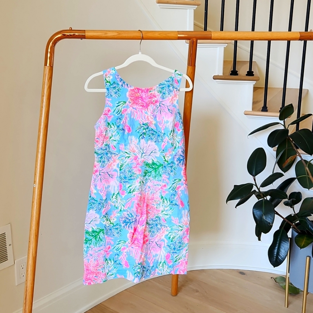 BNWT Maurina Lily Pulitzer Linen Shift Dress Size 8